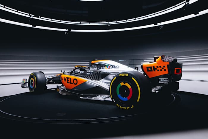 McLaren MCL60 Chrome Livery